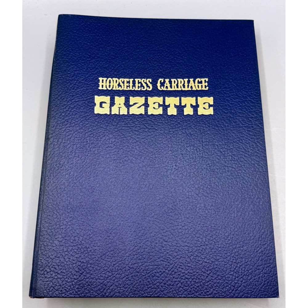 Horseless Carriage Gazette 1956-1957 Magazine Set 9 Issues in Blue Binder HCCA-E